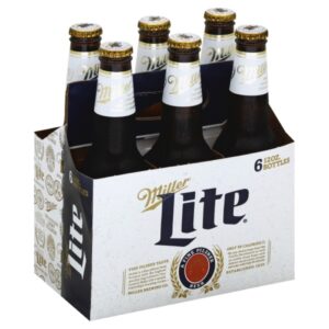 Miller Lite Beer 6 pack