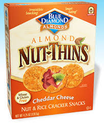 Blue Diamond Nut Thins Cheddar 4.5 oz
