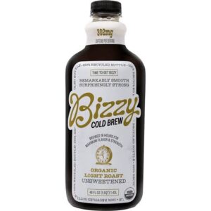 Bizzy Cold Brew, Organic, Light Roast, Unsweetened 48 fl oz
