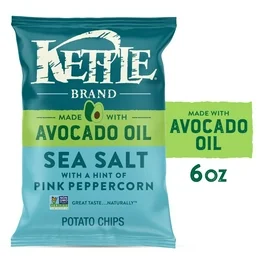 Kettle Chips Sea Salt Avocado Oil – 6 oz.
