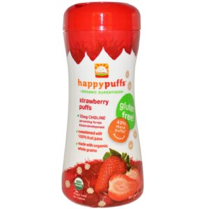 Happy Puffs Gluten Free (Strawberry)