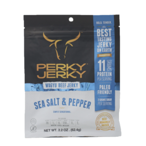 Perky Jerky Wagyu Beef Salt & Pepper 2.2 oz