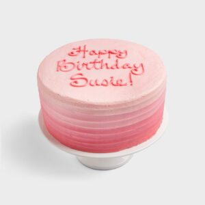 Pink Ombre Cake 6"
