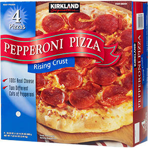 Kirkland Frozen Pepperoni Pizzas