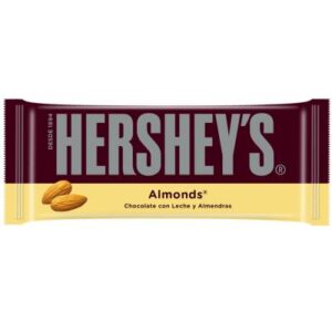 Hershey's milk chocolate with almonds