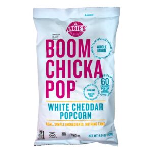 Angies Popcorn White Cheddar Boom Chika Pop 4.5 oz
