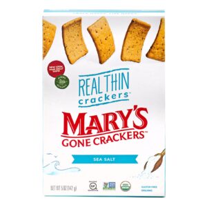 Mary's Gone Crackers Real Thin Sea Salt Gluten Free 5 oz