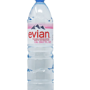 Evian Water Natural Spring 1.5 L (50.7 oz)