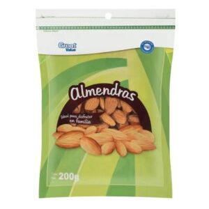 Almonds Great Value 200 g