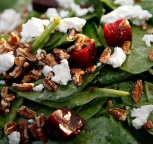 Kirkland Signature Spinach and Goat Cheese Salad