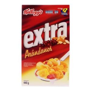 Kelloggs Extra with cranberry 440 g