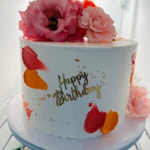 Flower Cake – serves 15