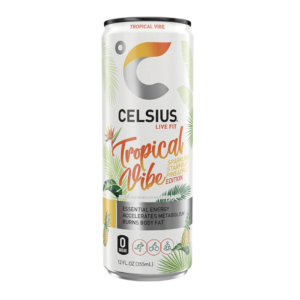 Celsius Sparkling Tropical Vibe 12 oz