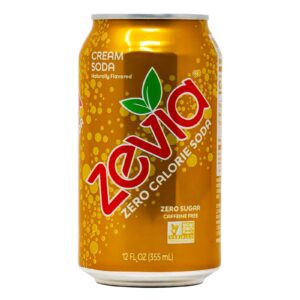 Zevia Cream Soda Caffeine Free 12 oz