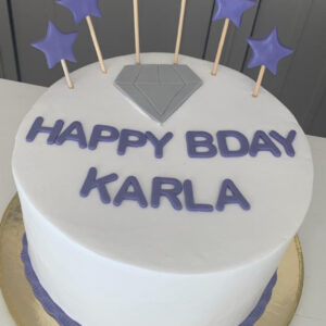 Customizable Vanilla Cake – Serves 15
