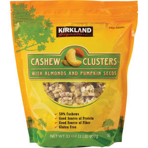 Kirkland Cashew Clusters 2 lb