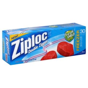 Ziploc Gal Freezer Bags