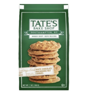 Tate's Bake Shop White Chocolate Macadamia Nut Cookies 7 oz