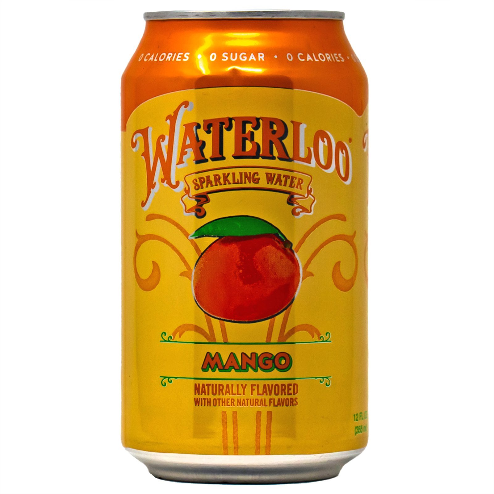 Waterloo Sparkling Water Mango 12 oz