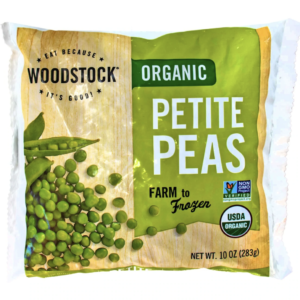 Woodstock Peas Petite Organic 10 oz