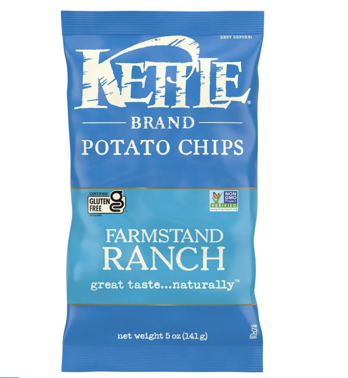 Kettle Chips Potato Farmstand Ranch Gluten Free 7.5 oz