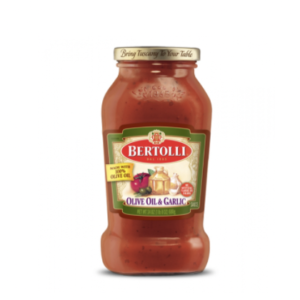 Bertolli Pasta Sauce, Olive Oil and Garlic 680 g