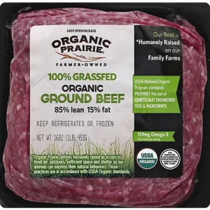 Organic Prairie Ground Beef 16 oz