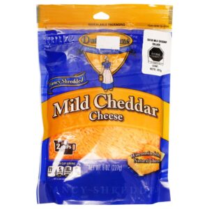 Mild Cheddar Shredded Cheese 227 g