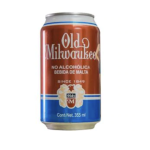 Old Milwaukee Lager Non Alcohol Beer 355 ml