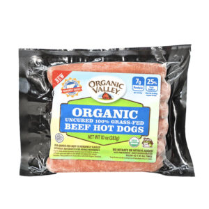 Organic Valley Beef Hot Dogs 10 oz