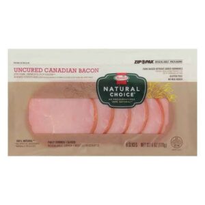 Uncured Canadian Bacon Hormel 6 oz