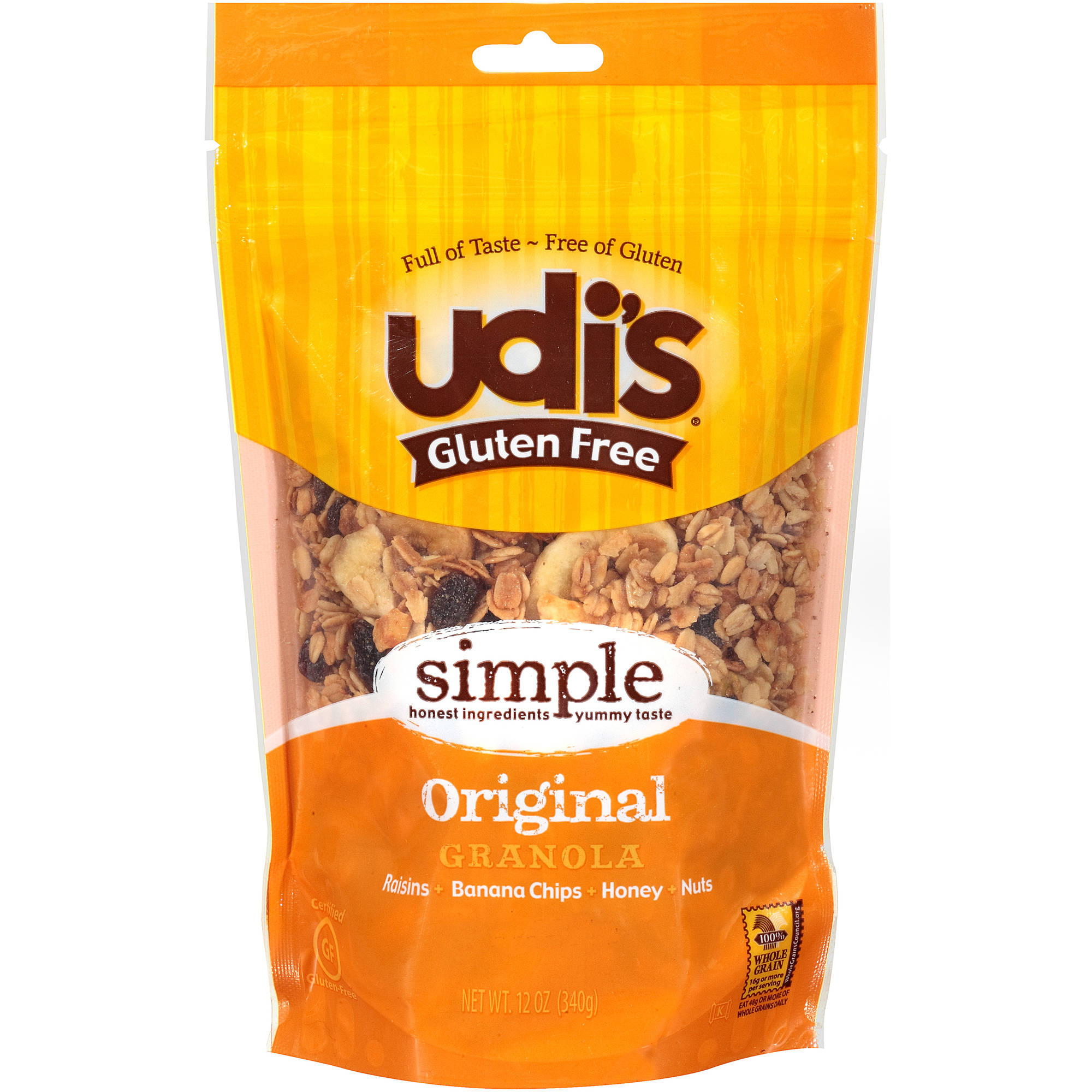 Udi's Gluten Free Original Granola 12 oz