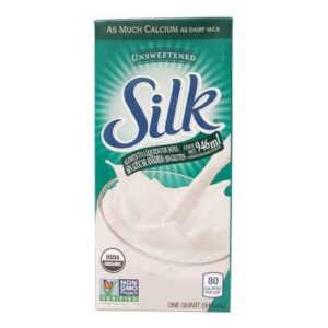 Silk organic unsweetened soy milk 946 ml