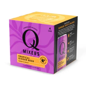 Q Mixers Tropical Ginger Beer 7.5 oz – 4 cans