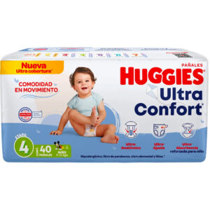 Ultraconfort Huggies Size 4 – 40 count