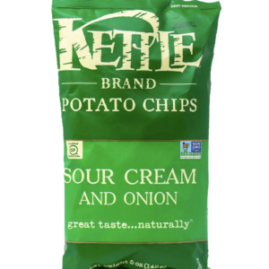 Kettle Chips Potato Sour Cream and Onion Gluten Free 7.5 oz