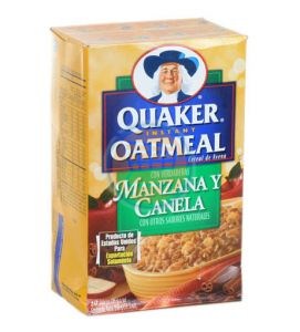 Quaker Instant Oatmeal Apple & Cinnamon 280 g