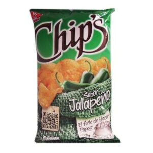 Papas Chips jalapeño 170 g