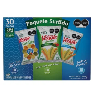 Veggie snacks 30 pack 28 g each