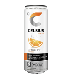 Celsius Sparkling Orange Energy Drink 12 oz