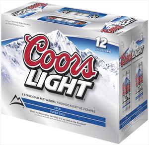 Coors Light 12 pack