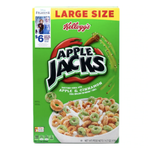 Kelloggs Cereal Apple Jacks Apple & Cinnamon 14.7 oz