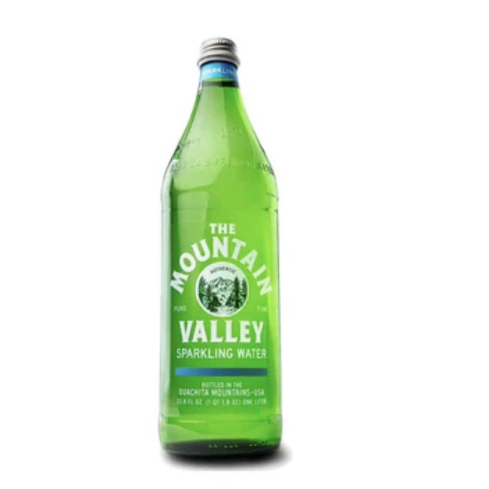 Mountain Valley Premium Sparkling Water in Glass, 33.8 oz