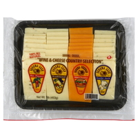 Mix of Sliced Cheeses
