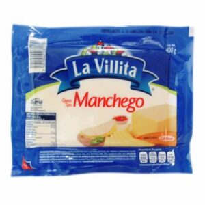 Queso tipo manchego La Villita 400 g