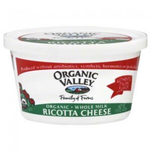 Organic Valley Cheese Ricotta 15 oz