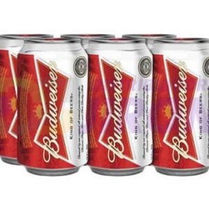 Budweiser 6 pack 355 ml/ 12 oz