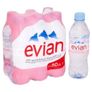 Evian Water 500 ml 6 pack