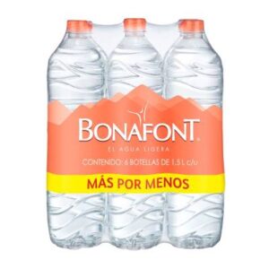 Bonafont Bottled Water 1.5 L – 6 pack