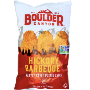 Boulder Canyon Chips Hickory Barbeque Gluten Free 5 oz